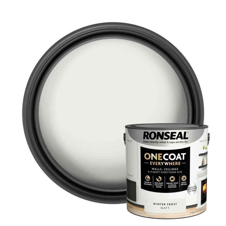 Ronseal One Coat Winter Frost Matt 2.5L Ronseal One Coat Winter Frost Matt 2.5L